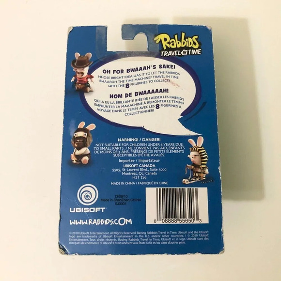 2010 Ubisoft  Rabbids Travel In Time Medieval Girl Damsel 2.5 Inch Figure - Picture 2 of 16